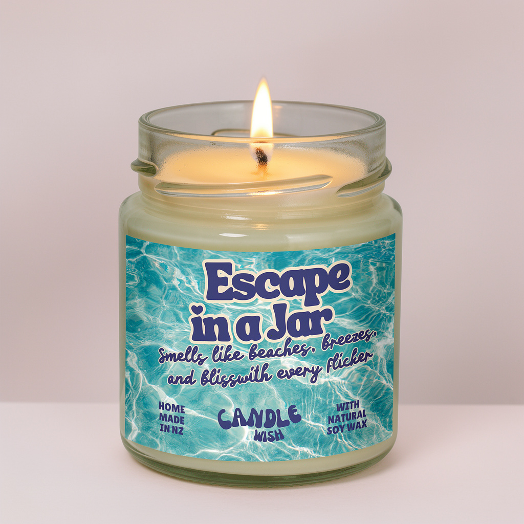 natural wax candle NZ