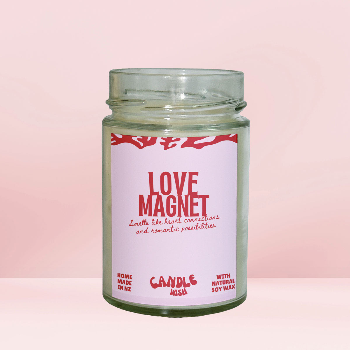 Love Magnet Candle: Manifest Love Candle for Deep Connection, Tender Moments, and Sweet, Cozy Aromas
