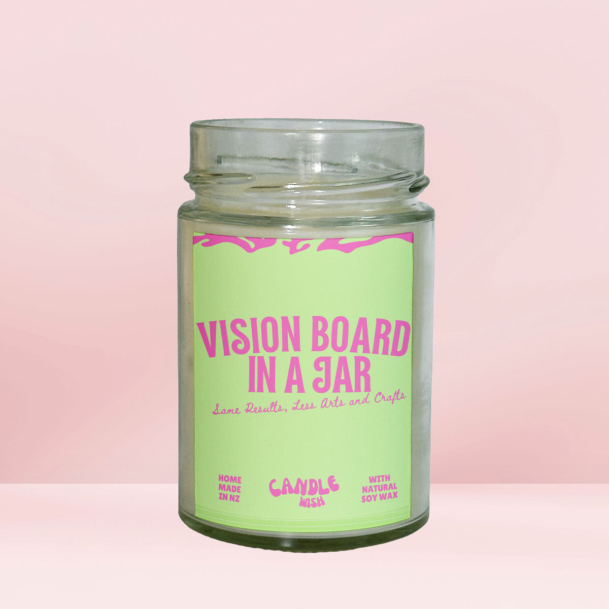 Vision Board in jar Soy
Candle