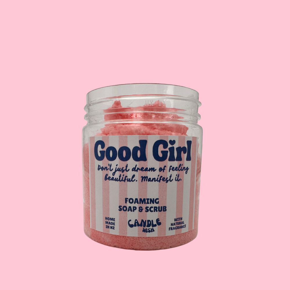 Good Girl Manifest soap and scrub