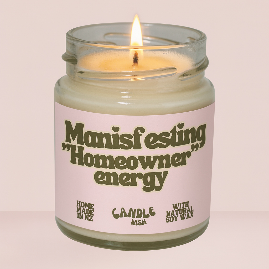 Buy a house manifestation candle