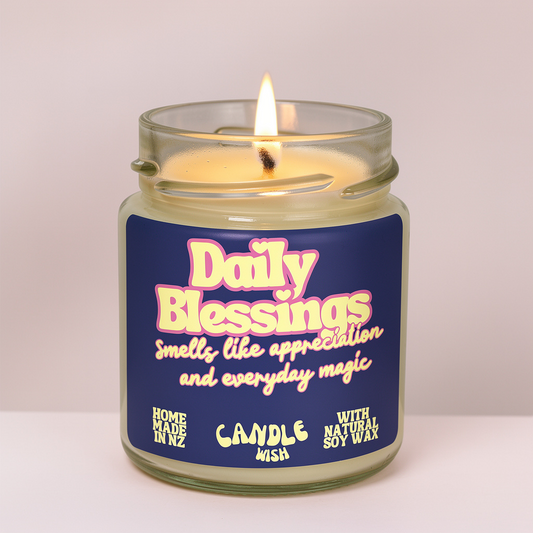 gratitude  gift candle NZ