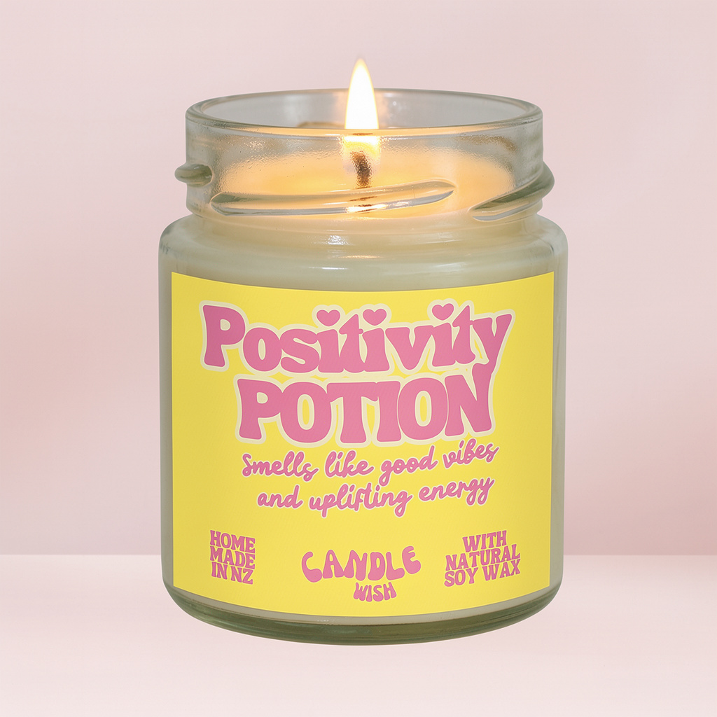 positivity potion candle