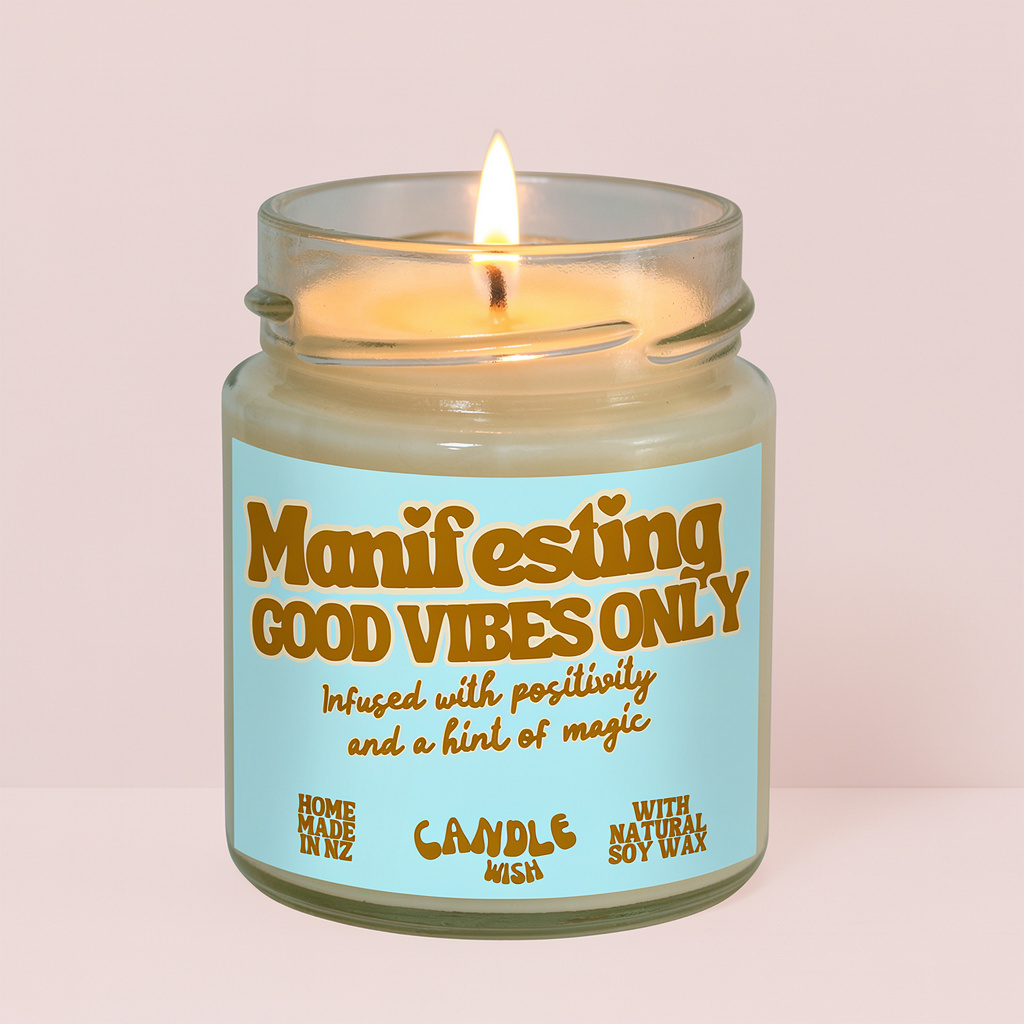 manifesting positivity candle