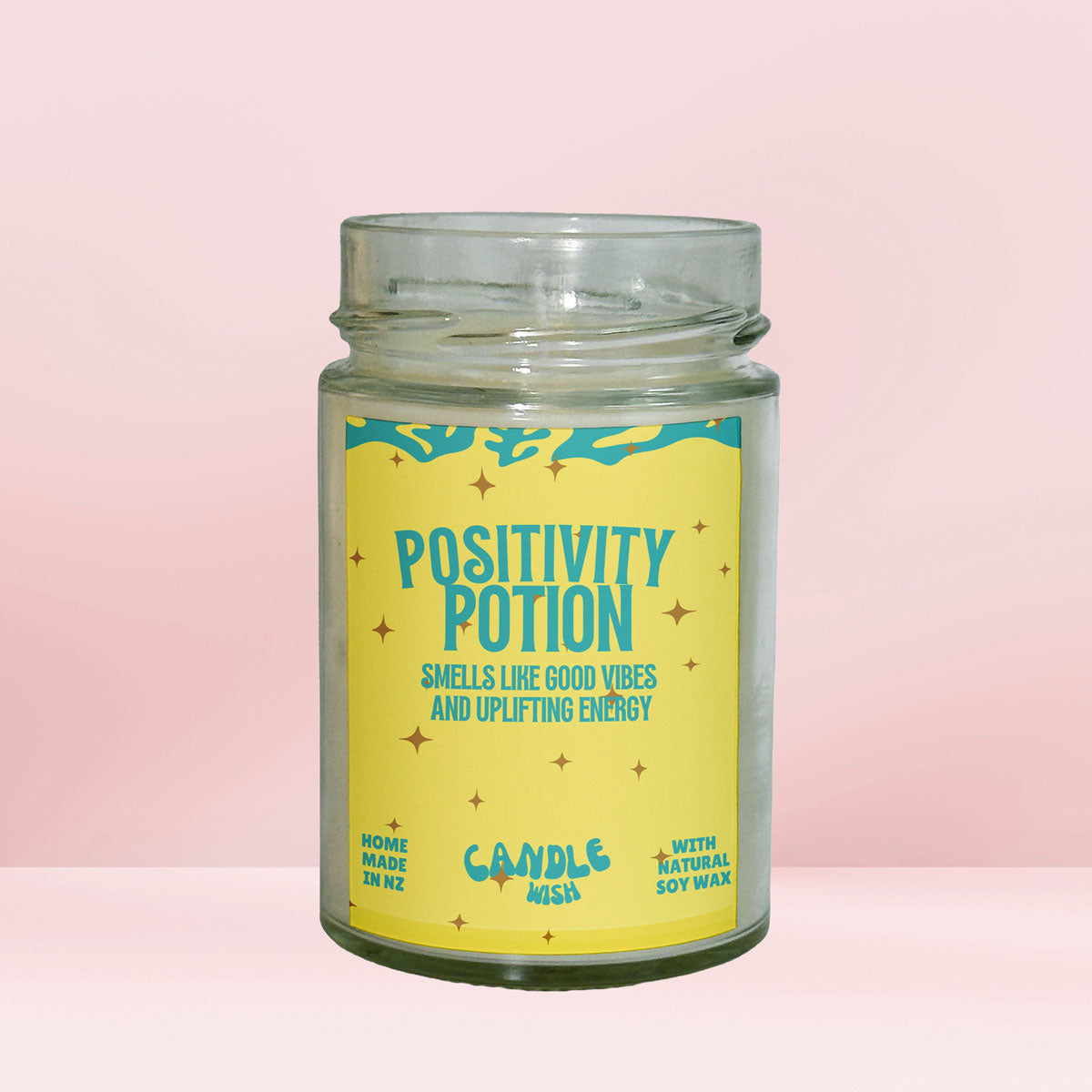 Positivity Potion soy candle NZ