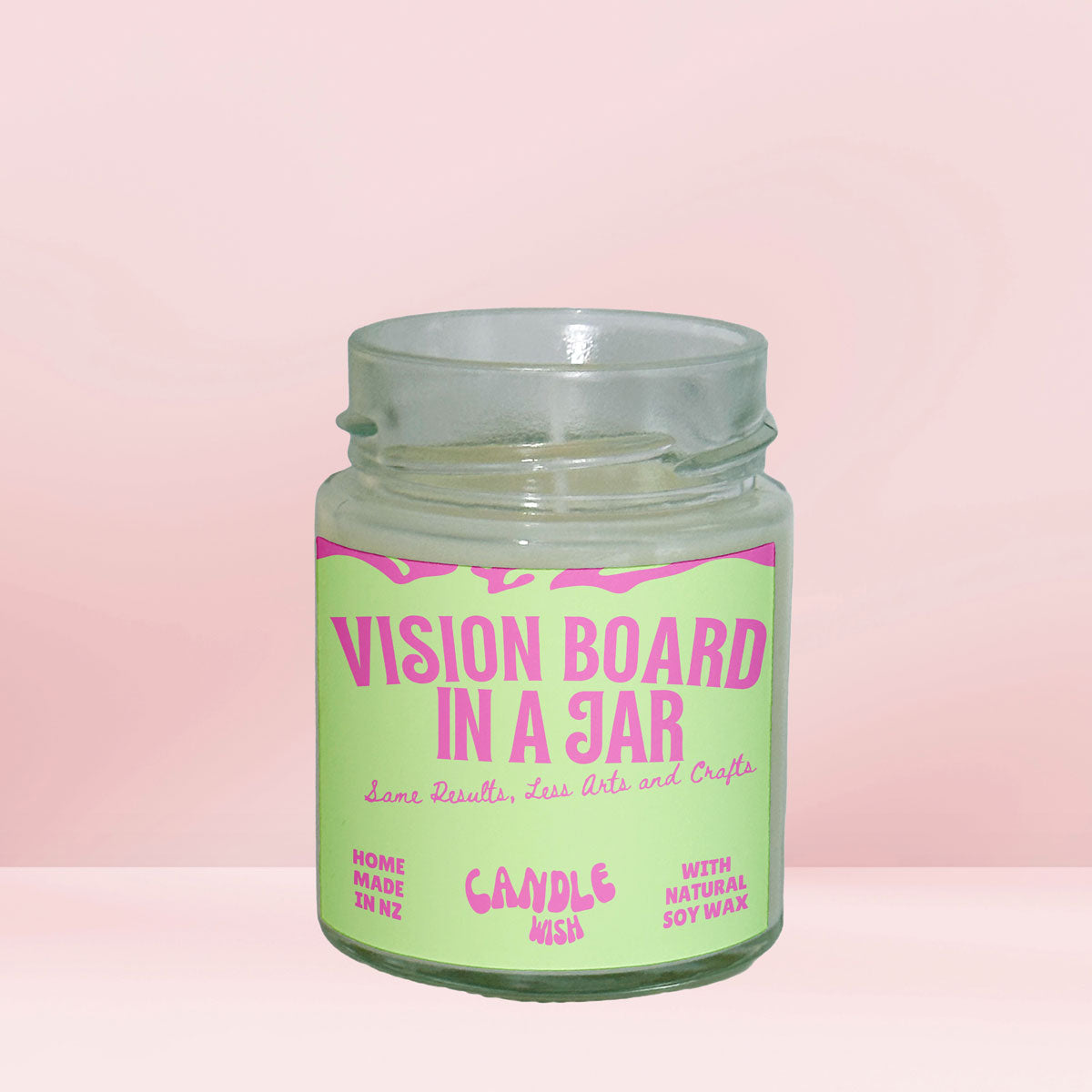 Vision Board in jar Candle